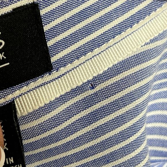 Jones New York Signature Striped Button-Up Shirt/US2X - Picture 7 of 7